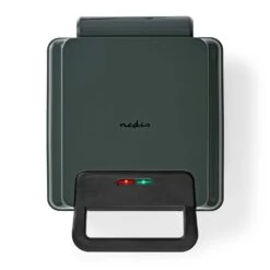Nedis KAWP210FBK Wafelijzer Belgische Wafels 22 X 12.5 Cm 1200 W Automatische Temperatuurregeling Abs / Aluminium -Bosch Winkel Nedis KAWP210FBK Wafelijzer Belgische Wafels 22 X 12.5 Cm 1200 W Automatische Temperatuurregeling Abs Aluminium 3