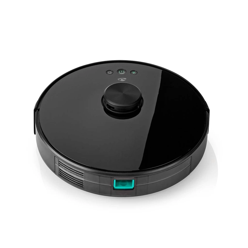 Nedis WIFIVCL001CBK Robotstofzuiger Laser Navigatie Wi-fi Capaciteit Opvangreservoir: 0.6 L Automatisch Opladen Diameter: 330 Mm Maximale Gebruiksduur: 120 Min Zwart Android™ / Ios 5 Nedis WIFIVCL001CBK Robotstofzuiger Laser Navigatie Wi-fi Capaciteit Opvangreservoir: 0.6 L Automatisch Opladen Diameter: 330 Mm Maximale Gebruiksduur: 120 Min Zwart Android™ / Ios - Afbeelding 3