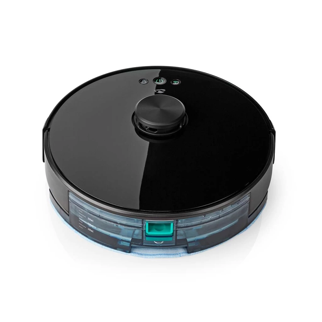 Nedis WIFIVCL001CBK Robotstofzuiger Laser Navigatie Wi-fi Capaciteit Opvangreservoir: 0.6 L Automatisch Opladen Diameter: 330 Mm Maximale Gebruiksduur: 120 Min Zwart Android™ / Ios 6 Nedis WIFIVCL001CBK Robotstofzuiger Laser Navigatie Wi-fi Capaciteit Opvangreservoir: 0.6 L Automatisch Opladen Diameter: 330 Mm Maximale Gebruiksduur: 120 Min Zwart Android™ / Ios - Afbeelding 4