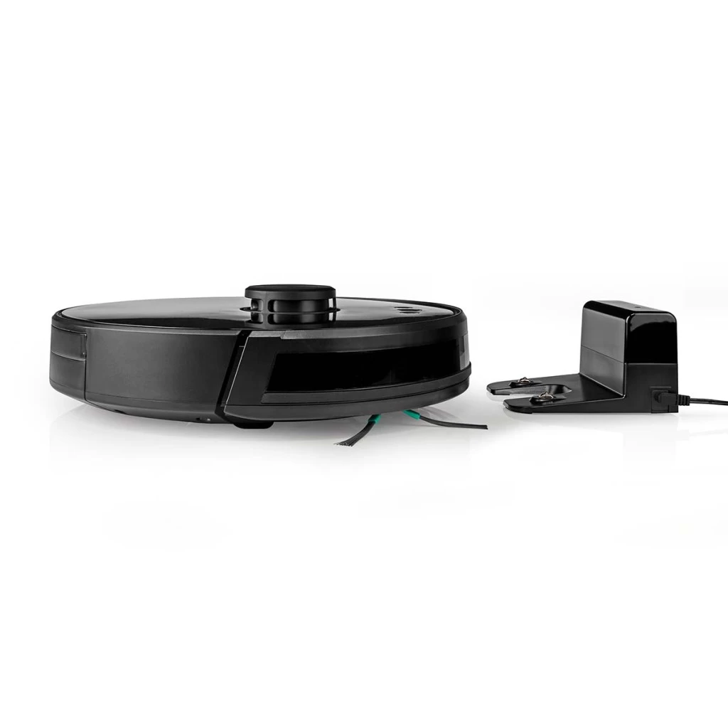 Nedis WIFIVCL001CBK Robotstofzuiger Laser Navigatie Wi-fi Capaciteit Opvangreservoir: 0.6 L Automatisch Opladen Diameter: 330 Mm Maximale Gebruiksduur: 120 Min Zwart Android™ / Ios 9 Nedis WIFIVCL001CBK Robotstofzuiger Laser Navigatie Wi-fi Capaciteit Opvangreservoir: 0.6 L Automatisch Opladen Diameter: 330 Mm Maximale Gebruiksduur: 120 Min Zwart Android™ / Ios - Afbeelding 7