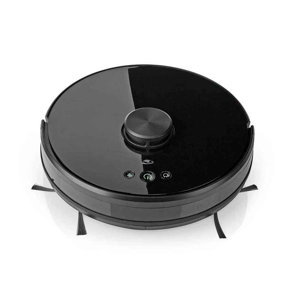 Nedis WIFIVCL001CBK Robotstofzuiger Laser Navigatie Wi-fi Capaciteit Opvangreservoir: 0.6 L Automatisch Opladen Diameter: 330 Mm Maximale Gebruiksduur: 120 Min Zwart Android™ / Ios 10 Nedis WIFIVCL001CBK Robotstofzuiger Laser Navigatie Wi-fi Capaciteit Opvangreservoir: 0.6 L Automatisch Opladen Diameter: 330 Mm Maximale Gebruiksduur: 120 Min Zwart Android™ / Ios - Afbeelding 8