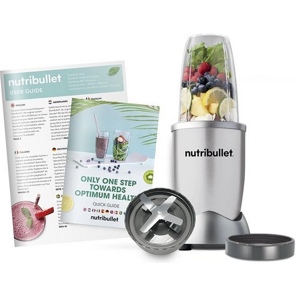 NutriBullet Original Special Blender Zilver 3 NutriBullet Original Special Blender Zilver