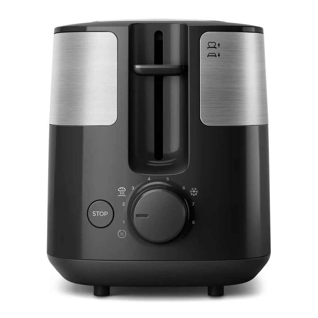 Philips HD2516/90 Daily Collection Broodrooster RVS/Zwart 4 Philips HD2516/90 Daily Collection Broodrooster RVS/Zwart - Afbeelding 2