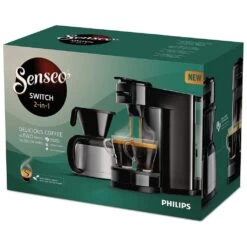 Philips HD6592/64 SENSEO Switch Pad- En Filterkoffiezetapparaat Zwart -Bosch Winkel Philips HD659264 SENSEO Switch Pad en Filterkoffiezetapparaat Zwart 2