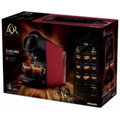 Philips LM9012/50 L’OR Barista Sublime Capsule Koffiezetapparaat Rood/Zwart -Bosch Winkel Philips LM901250 LOr Barista Sublime Capsule Koffiezetapparaat RoodZwart 4