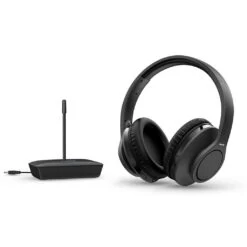 Philips TAH6005BK/10 Draadloze TV-Hoofdtelefoon Zwart