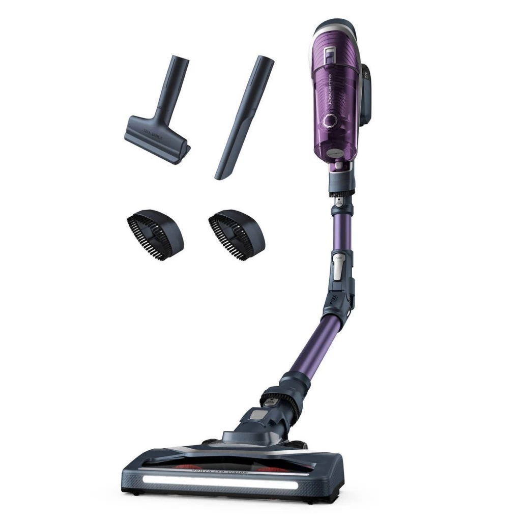 Rowenta RH9639 X-Force Flex 8.60 Steelstofzuiger Grijs/Paars 4 Rowenta RH9639 X-Force Flex 8.60 Steelstofzuiger Grijs/Paars - Afbeelding 2