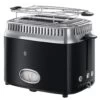 Russell Hobbs 21681-56 Retro Classic Noir Broodrooster Zwart/Chroom 1 Russell Hobbs 21681-56 Retro Classic Noir Broodrooster Zwart/Chroom -Bosch Winkel Russell Hobbs 21681 56 Retro Classic Noir Broodrooster ZwartChroom