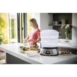 Russell Hobbs 23560-56 MaxiCook Stoomkoker RVS/Zwart 8 Russell Hobbs 23560-56 MaxiCook Stoomkoker RVS/Zwart -Bosch Winkel Russell Hobbs 23560 56 MaxiCook Stoomkoker RVSZwart 2