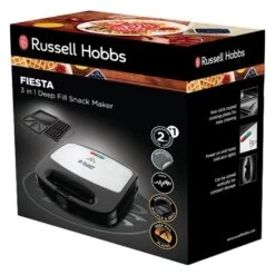 Russell Hobbs 24540-56 Fiesta 3in1 Tosti-IJzer Zwart/RVS -Bosch Winkel Russell Hobbs 24540 56 Fiesta 3in1 Tosti IJzer ZwartRVS 2