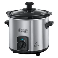 Russell Hobbs 25570-56 Compact Home Slowcooker 1.5L RVS/Zwart