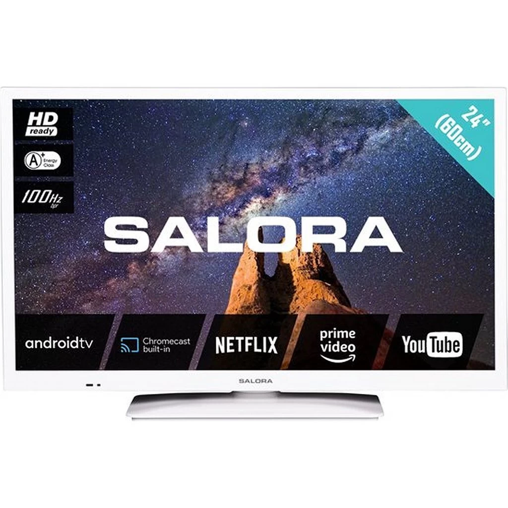 Salora 24 Milkyway Android HD TV 60 Cm Wit 3 Salora 24 Milkyway Android HD TV 60 Cm Wit