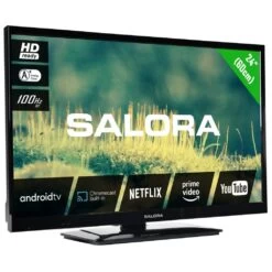 Salora 24EHA2204 HD ANDROID TV 60 Cm Zwart
