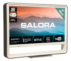 Salora CUBE24 HDR LED Android TV 60 Cm Wit/Zilver 13 Salora CUBE24 HDR LED Android TV 60 Cm Wit/Zilver -Bosch Winkel Salora CUBE24 HDR LED Android TV 3