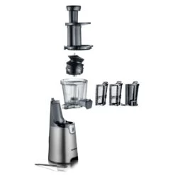 Severin ES3571 Slowjuicer RVS/Zwart -Bosch Winkel Severin ES3571 Slowjuicer RVSZwart 2