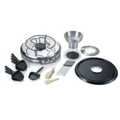 Severin RG 9948 Raclette-Fondue RVS/Zwart -Bosch Winkel Severin RG 9948 Raclette Fondue RVSZwart 4 1