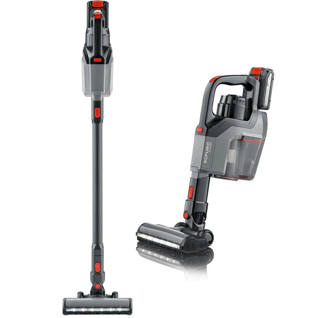 Severin HV7184 Sepuro Steelstofzuiger Zwart/Rood 3 Severin HV7184 Sepuro Steelstofzuiger Zwart/Rood