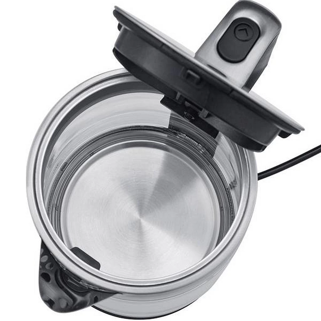 Severin WK3420 Glaswaterkoker 1.7L 2200W RVS/Zwart 6 Severin WK3420 Glaswaterkoker 1.7L 2200W RVS/Zwart - Afbeelding 4