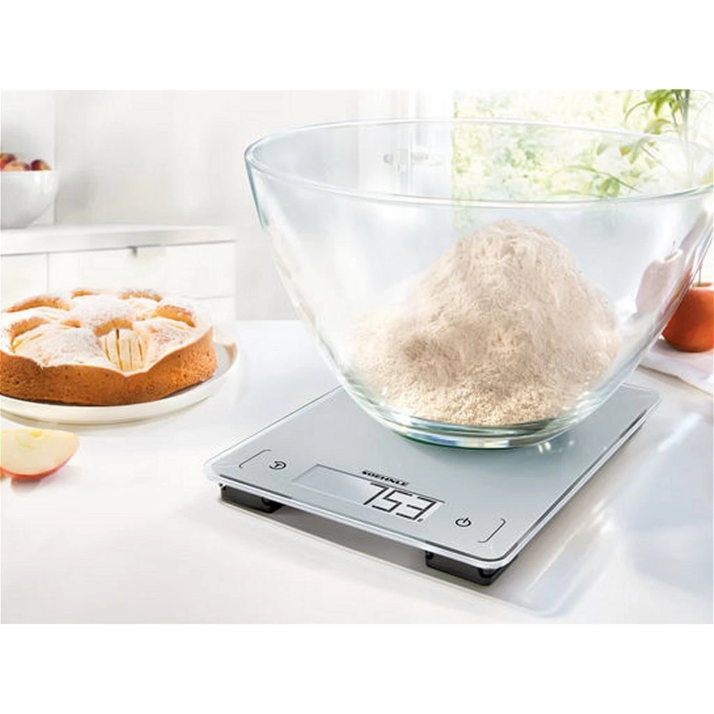 Soehnle 66225 Page Waterproof Digitale Keukenweegschaal Grijs 4 Soehnle 66225 Page Waterproof Digitale Keukenweegschaal Grijs - Afbeelding 2