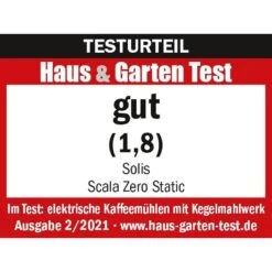 Solis 1662 Zero Static Koffiemolen 9 Solis 1662 Zero Static Koffiemolen -Bosch Winkel Solis 1662 Zero Static Koffiemolen 3