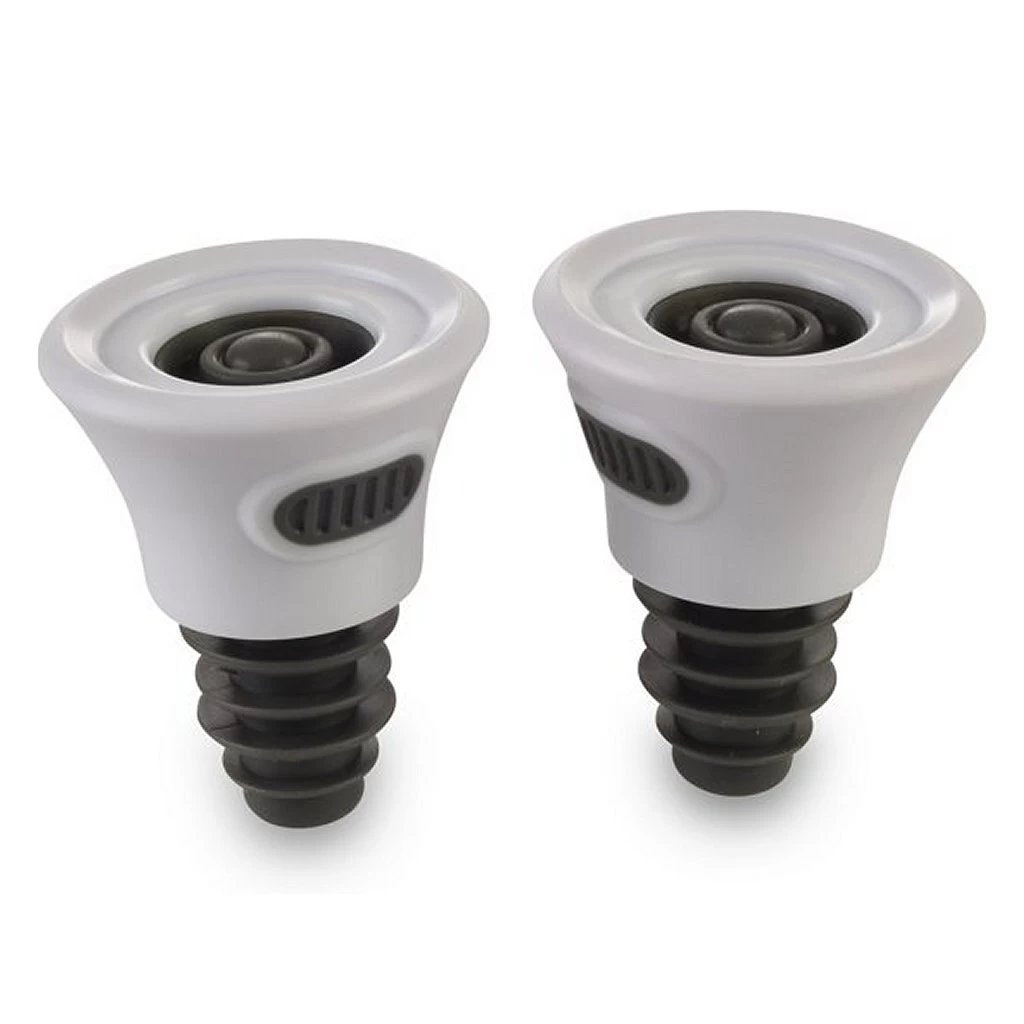 Solis 92286 Vacuüm Wijnfles Stopper 2 Stuks Wit/Zwart 3 Solis 92286 Vacuüm Wijnfles Stopper 2 Stuks Wit/Zwart