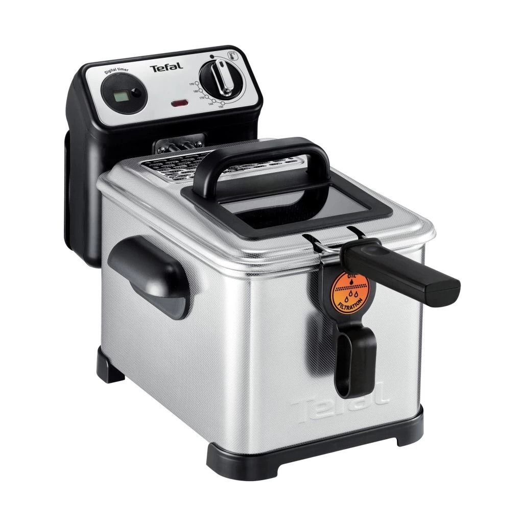 Tefal FR5191 Filtra Pro Friteuse 4L 3000W RVS/Zwart 3 Tefal FR5191 Filtra Pro Friteuse 4L 3000W RVS/Zwart