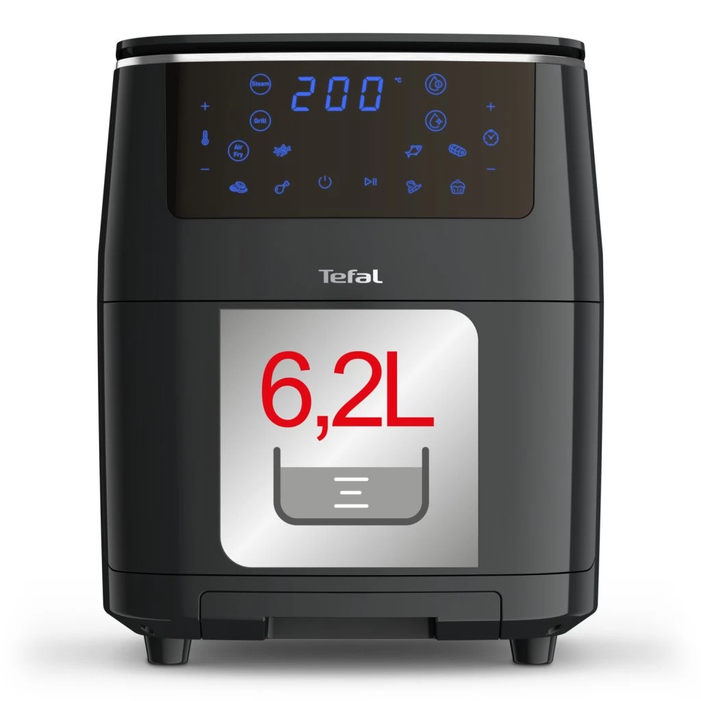Tefal FW2018 Easy Fry Grill & Steam 3in1 Heteluchtfriteuse 1700W Zwart 5 Tefal FW2018 Easy Fry Grill & Steam 3in1 Heteluchtfriteuse 1700W Zwart - Afbeelding 3