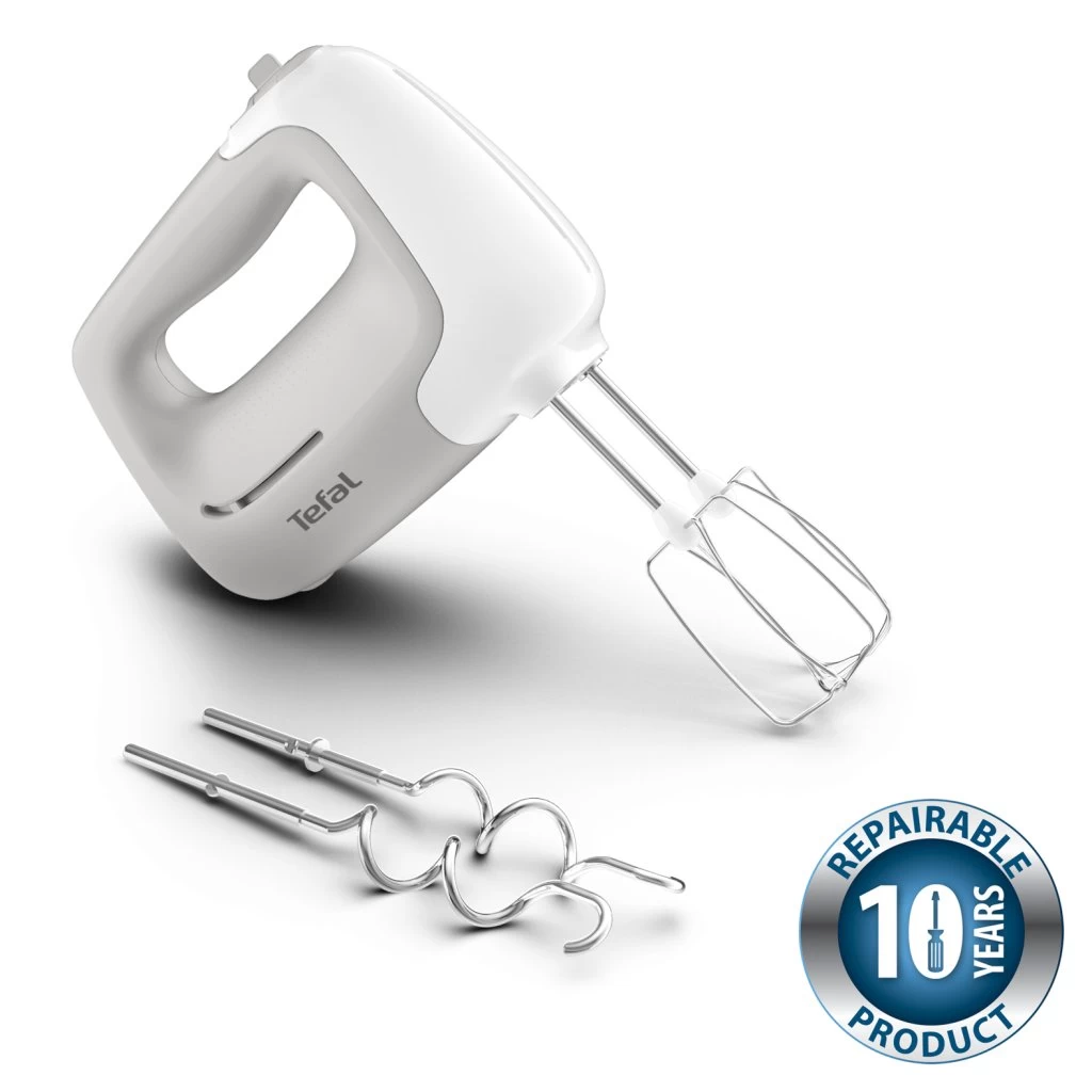 Tefal HT450B38 Prep'Mix Handmixer Wit 4 Tefal HT450B38 Prep'Mix Handmixer Wit - Afbeelding 2