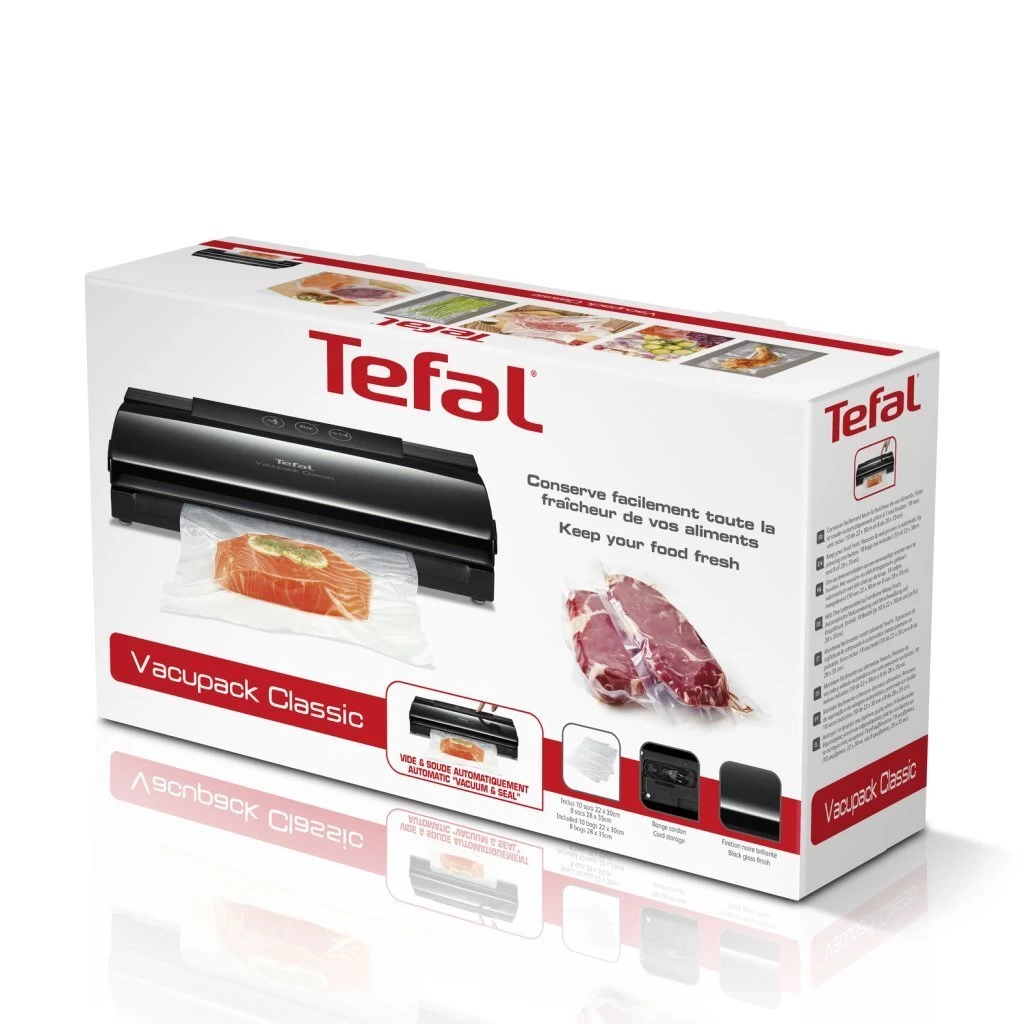 Tefal VT254070 Vacupack Classic Vacuümmachine Zwart 5 Tefal VT254070 Vacupack Classic Vacuümmachine Zwart - Afbeelding 3