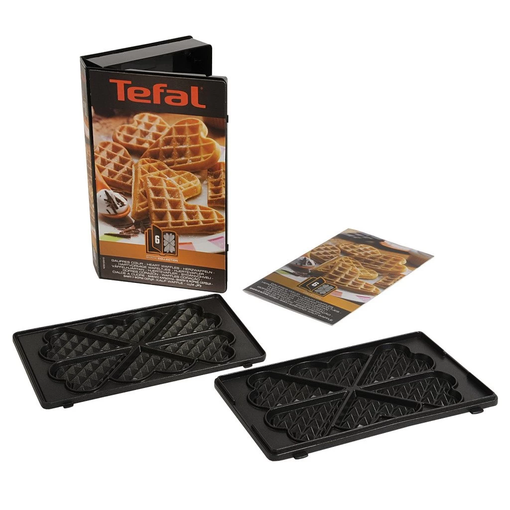 Tefal XA8006 Platen Hartjes 4 Tefal XA8006 Platen Hartjes - Afbeelding 2