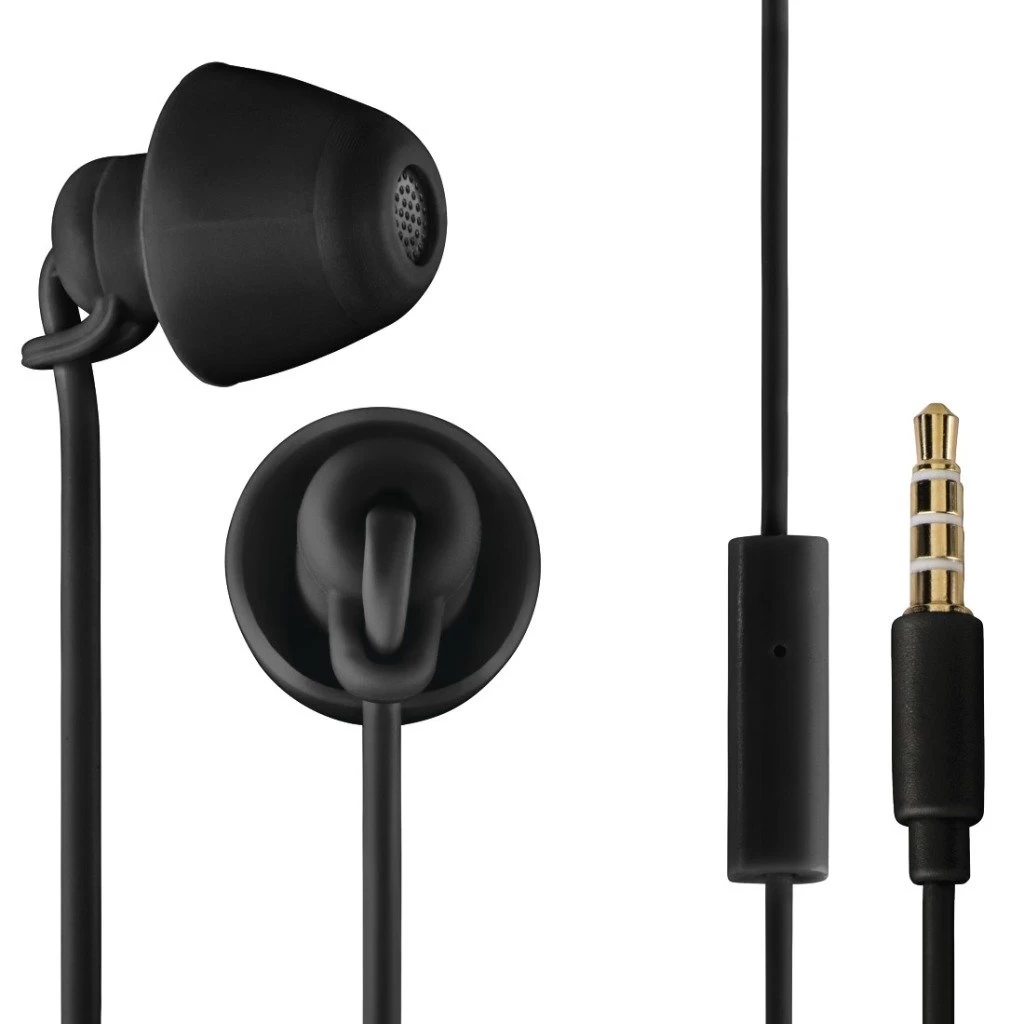 Thomson EAR3008BK In-ear-oortelefoon Piccolino Zwart 3 Thomson EAR3008BK In-ear-oortelefoon Piccolino Zwart